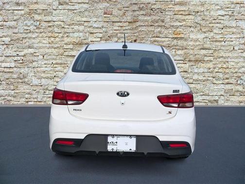 Clear White 2020 Kia Rio S