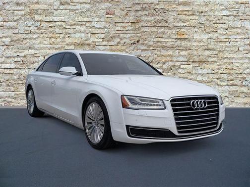Glacier White Metallic 2015 Audi A8 L 3.0T