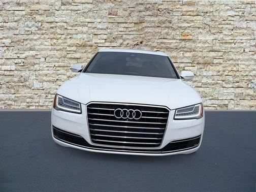 Glacier White Metallic 2015 Audi A8 L 3.0T