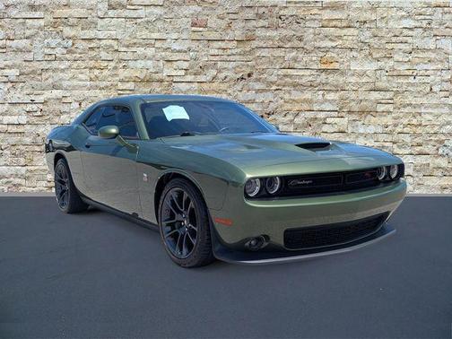 Green 2022 Dodge Challenger R/T Scat Pack
