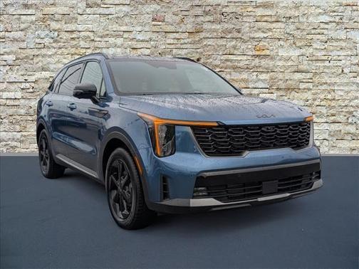 Mineral Blue 2026 Kia Sorento Hybrid X-LINE SX PRESTIGE