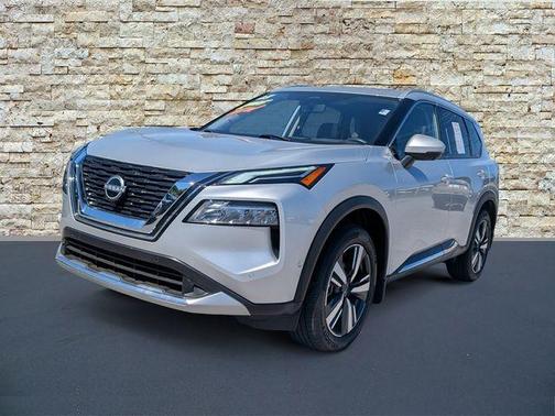 Brilliant Silver Metallic 2023 Nissan Rogue Platinum