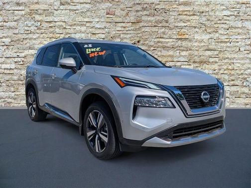 Brilliant Silver Metallic 2023 Nissan Rogue Platinum