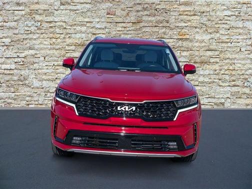 Red 2023 Kia Sorento Hybrid SX Prestige