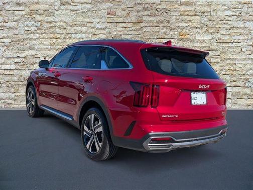 Red 2023 Kia Sorento Hybrid SX Prestige