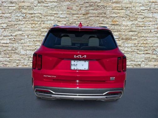 Red 2023 Kia Sorento Hybrid SX Prestige