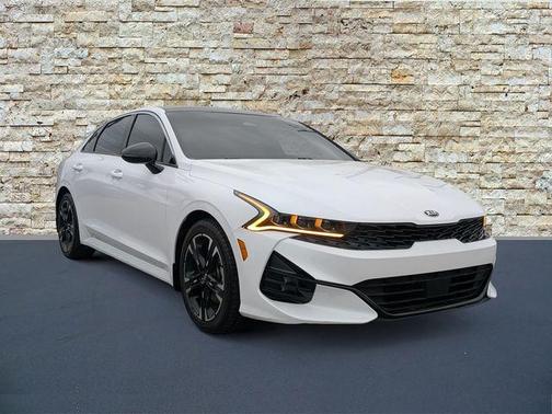 Glacial White Pearl 2021 Kia K5 GT-Line