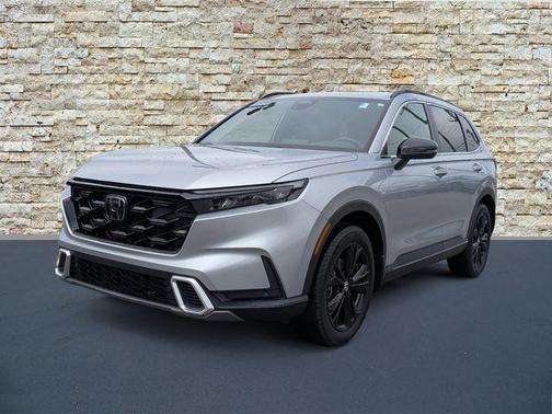 Lunar Silver Metallic 2024 Honda CR-V Hybrid Sport Touring