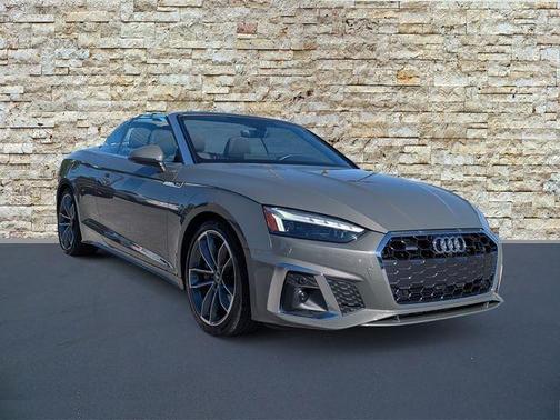 Chronos Gray Metallic / Black Roof 2023 Audi A5 45 S line Premium Plus