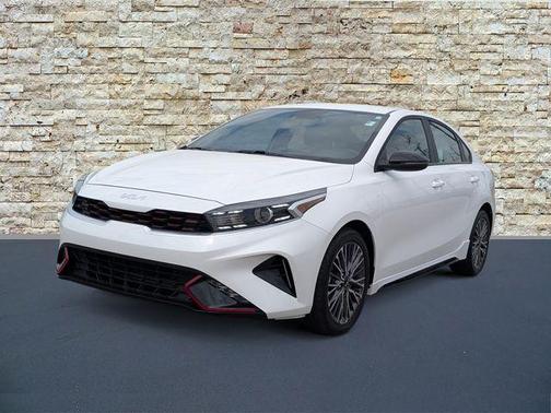 Snow White Pearl 2023 Kia Forte GT-Line