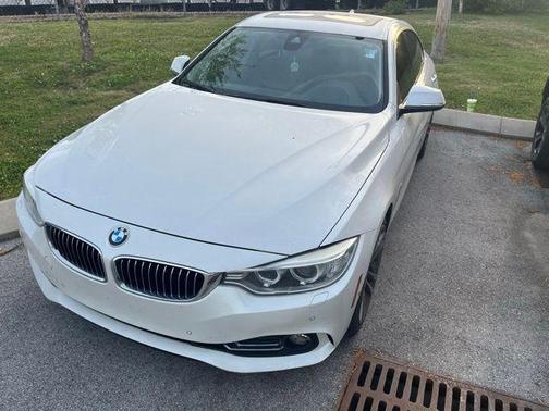 White Metallic 2015 BMW 428 Gran Coupe i