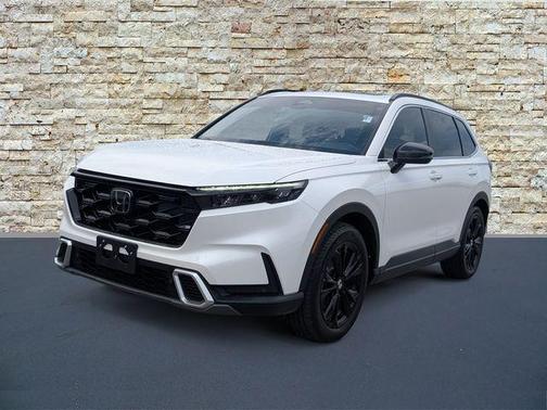 Platinum White Pearl 2025 Honda CR-V Hybrid Sport Touring