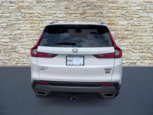 Platinum White Pearl 2025 Honda CR-V Hybrid Sport Touring