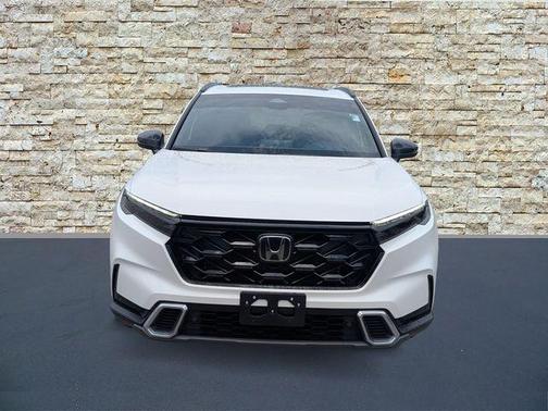 Platinum White Pearl 2025 Honda CR-V Hybrid Sport Touring