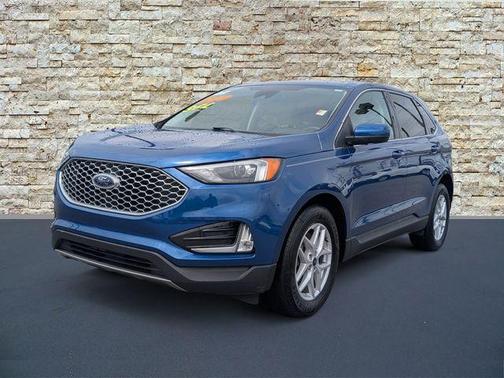 Blue Metallic 2023 Ford Edge SEL