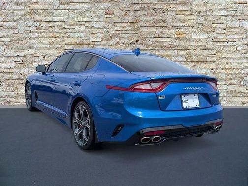 Blue 2020 Kia Stinger GT1