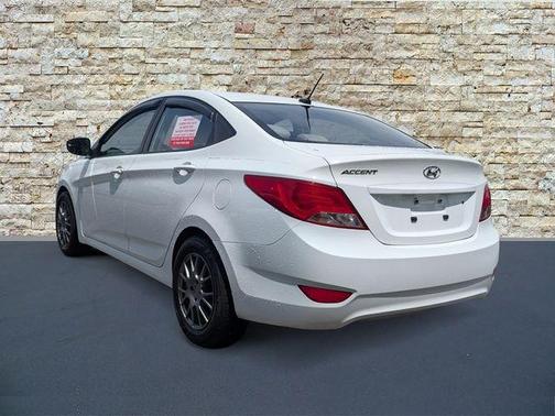 Century White 2015 Hyundai Accent GLS