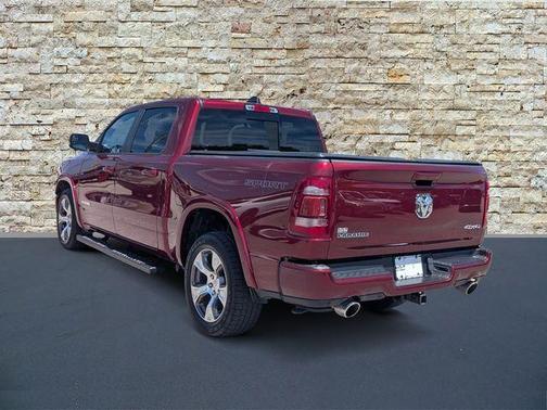 Red 2021 RAM 1500 Laramie