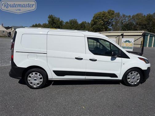 Frozen White 2022 Ford Transit Connect XL Cargo Van