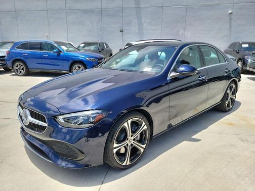 Lunar Blue Metallic 2022 Mercedes-Benz C-Class C 300