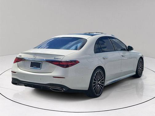 Diamond White 2023 Mercedes-Benz S-Class S 500 4MATIC