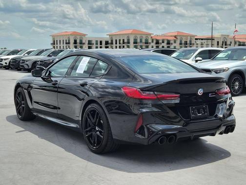 Black Sapphire Metallic 2023 BMW M8 Competition Gran Coupe