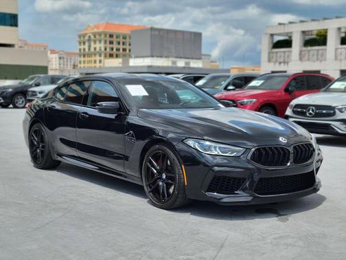 Black Sapphire Metallic 2023 BMW M8 Competition Gran Coupe