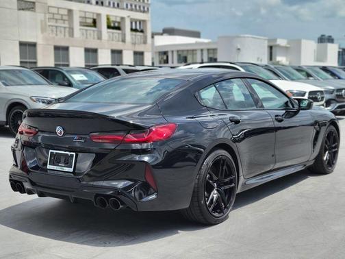Black Sapphire Metallic 2023 BMW M8 Competition Gran Coupe