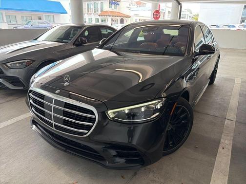Graphite Gray 2022 Mercedes-Benz S-Class S 580 4MATIC