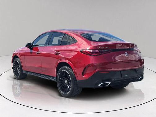 Red 2024 Mercedes-Benz GLC 300 4MATIC Coupe