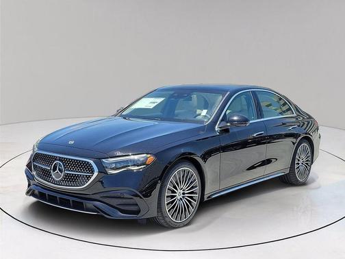 Black 2026 Mercedes-Benz E-Class E 350 4MATIC