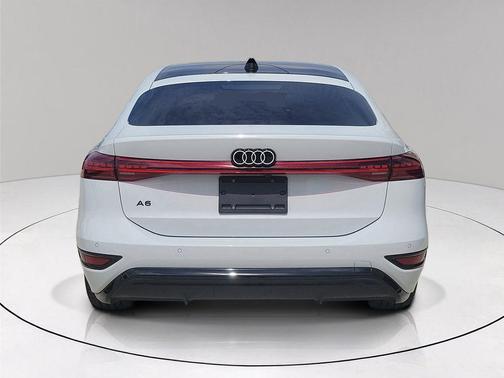 Glacier White Metallic 2025 Audi A6 e-tron Premium