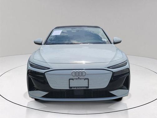 Glacier White Metallic 2025 Audi A6 e-tron Premium