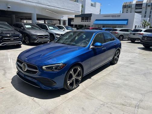 Starling Blue Metallic 2023 Mercedes-Benz C-Class C 300 4MATIC