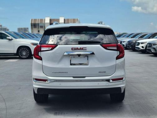Summit White 2023 GMC Terrain Denali