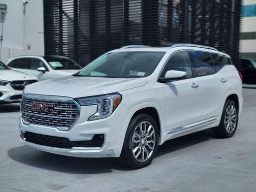 Summit White 2023 GMC Terrain Denali