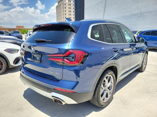 Phytonic Blue Metallic 2024 BMW X3 sDrive30i