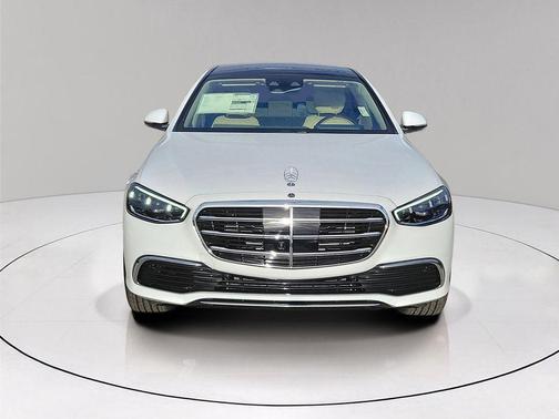 Moonlight White 2026 Mercedes-Benz S-Class Base