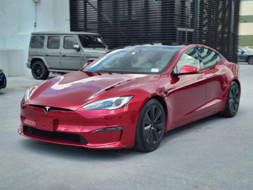 Red 2024 Tesla Model S Base