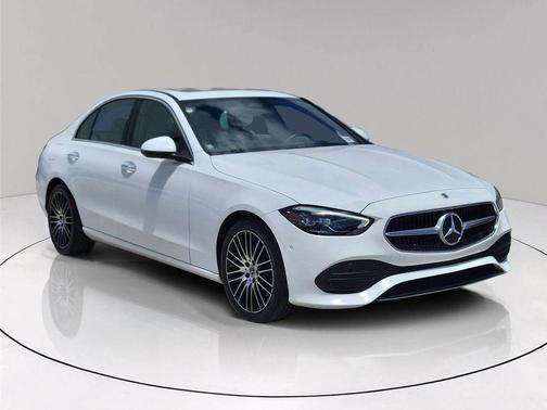 White 2023 Mercedes-Benz C-Class C 300