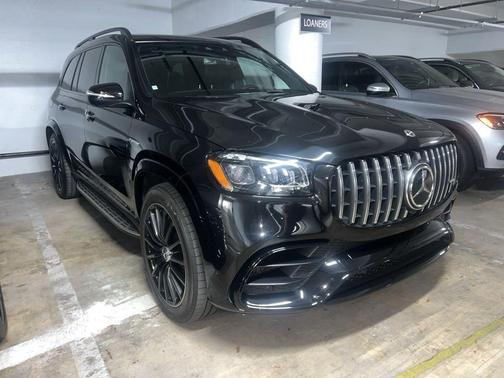 Obsidian Black Metallic 2022 Mercedes-Benz AMG GLS 63 Base 4MATIC