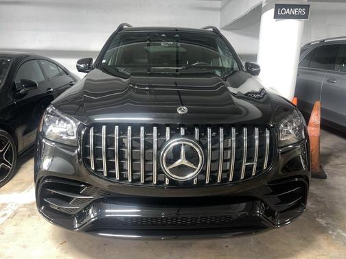 Obsidian Black Metallic 2022 Mercedes-Benz AMG GLS 63 Base 4MATIC