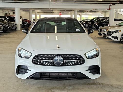 Moonlight White 2023 Mercedes-Benz E-Class E 450