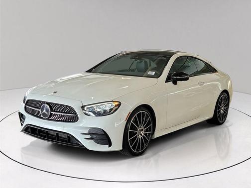 Moonlight White 2023 Mercedes-Benz E-Class E 450