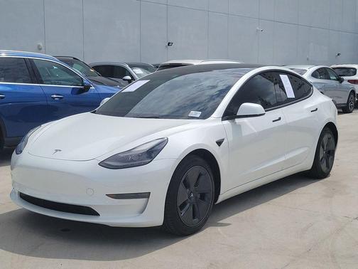 White 2022 Tesla Model 3 Long Range