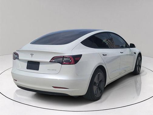 White 2022 Tesla Model 3 Long Range
