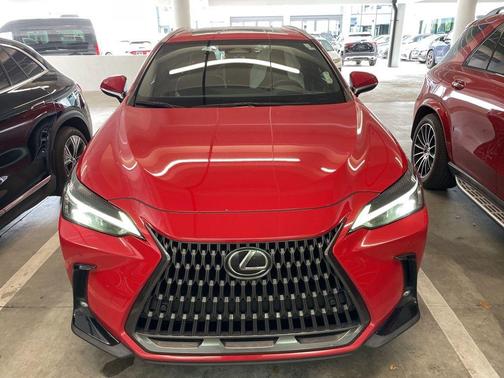 Red 2024 Lexus NX 350h Premium
