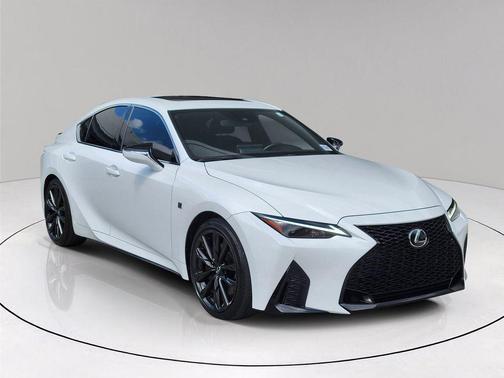 White 2024 Lexus IS 350 F Sport