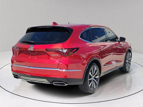 Red 2025 Acura MDX Technology Package