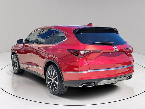 Red 2025 Acura MDX Technology Package